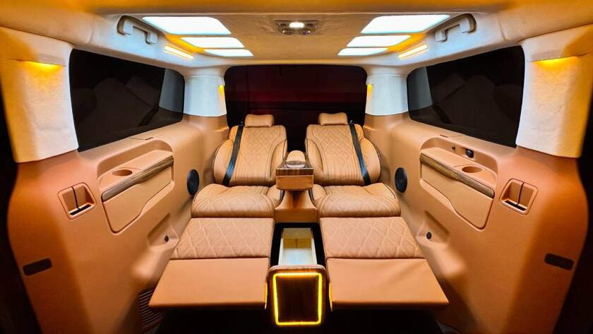 Citroën Spacetourer VIP İç Dizayn